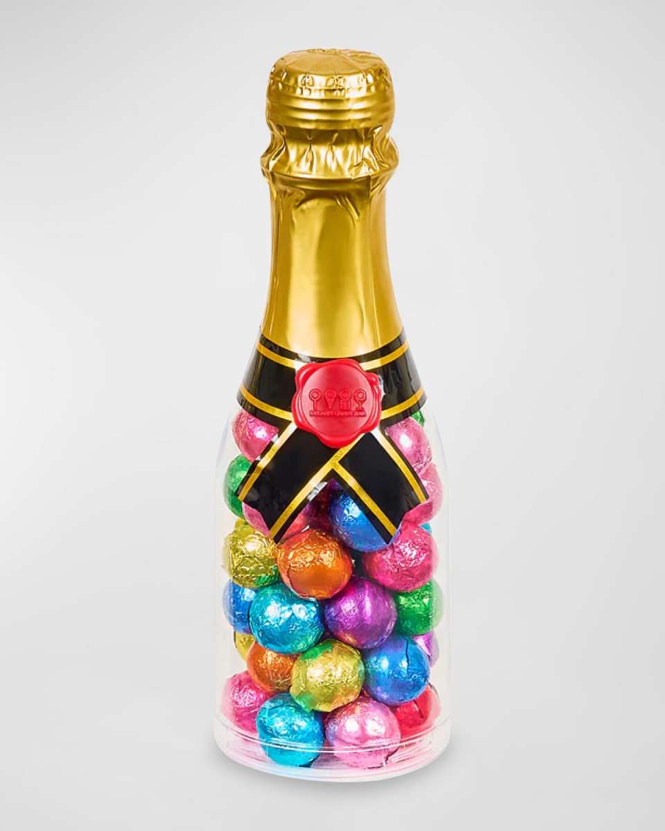 Sweet Cheers Festive Foils Small Champagne Bottle